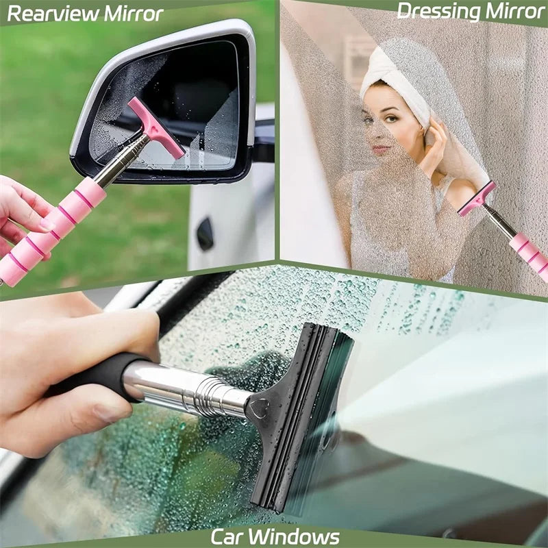 Retractable Car Rearview Mirror Wiper