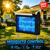 Solar-Powered Bug Zapper for Outdoor Use