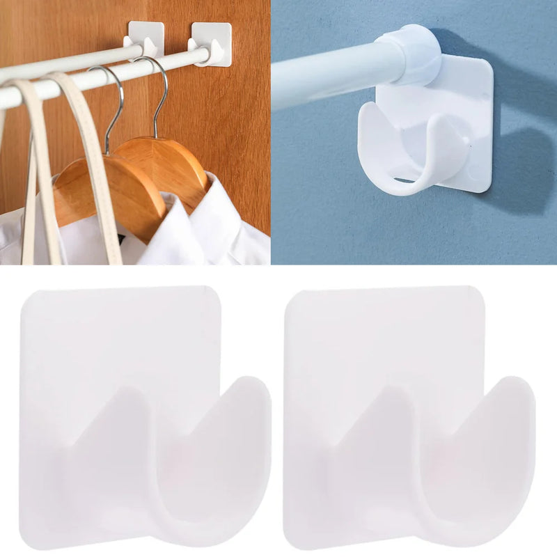 Self-Adhesive Curtain Hooks (2-Pack)