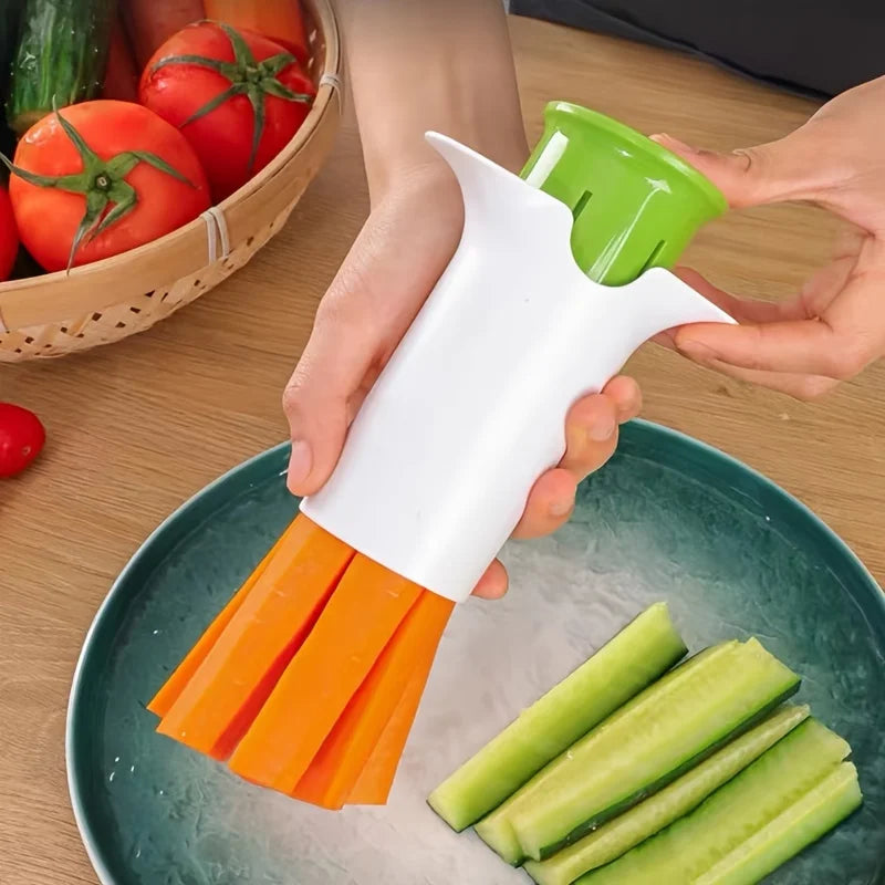 Manual Vegetable Chopper & Slicer