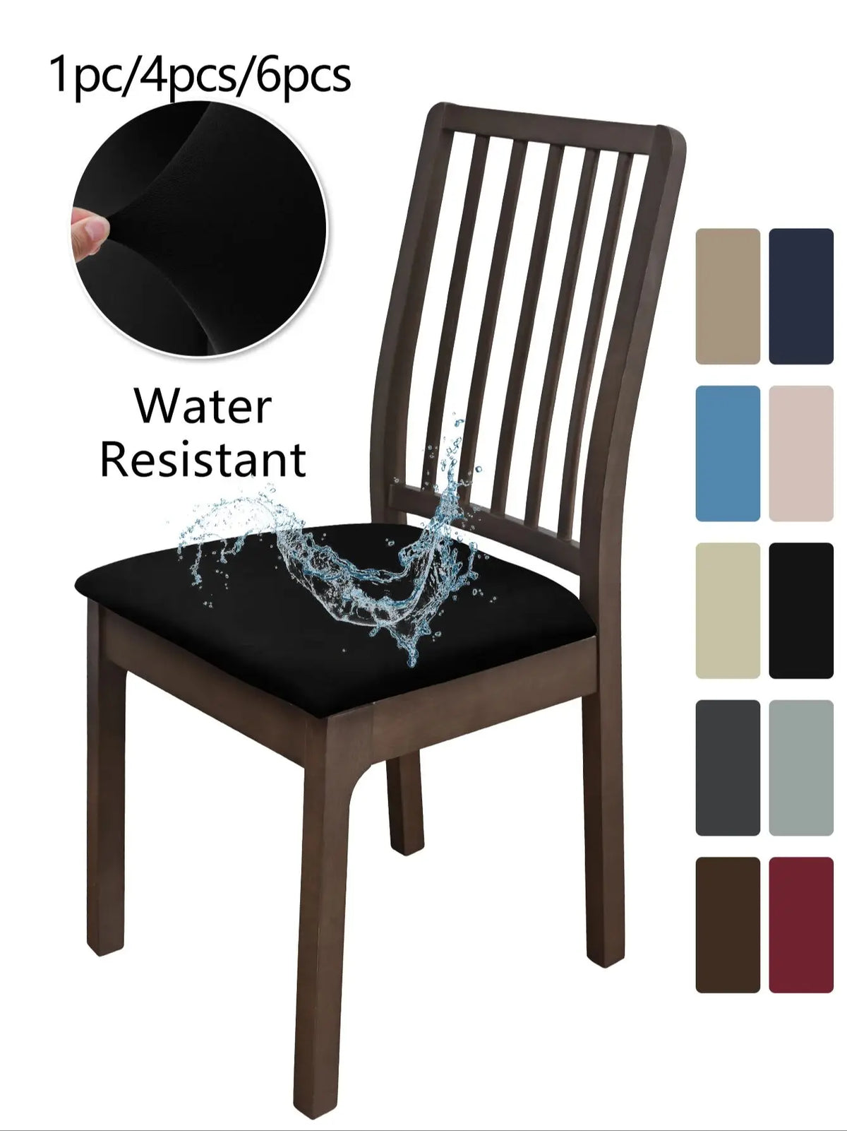 Non-Slip Stretch Bench Cover with Elegant Silk Touch