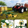 Remote-Controlled Farm Tractor Toy with Realistic Engineering Details