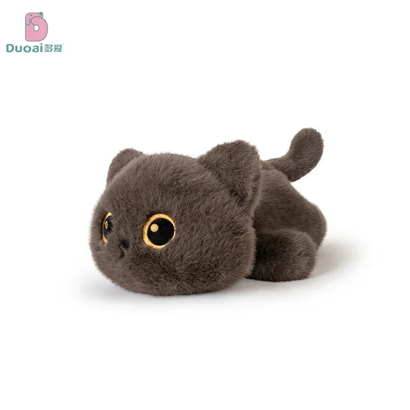 Adorable Siamese Cat Plush Keychain Pendant