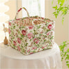 Floral Storage Bins with Handles