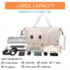 Spacious Travel Duffel Bag with Shoe Compartment