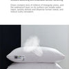 Premium Goose Down Pillow with Ergonomic Neck Support
