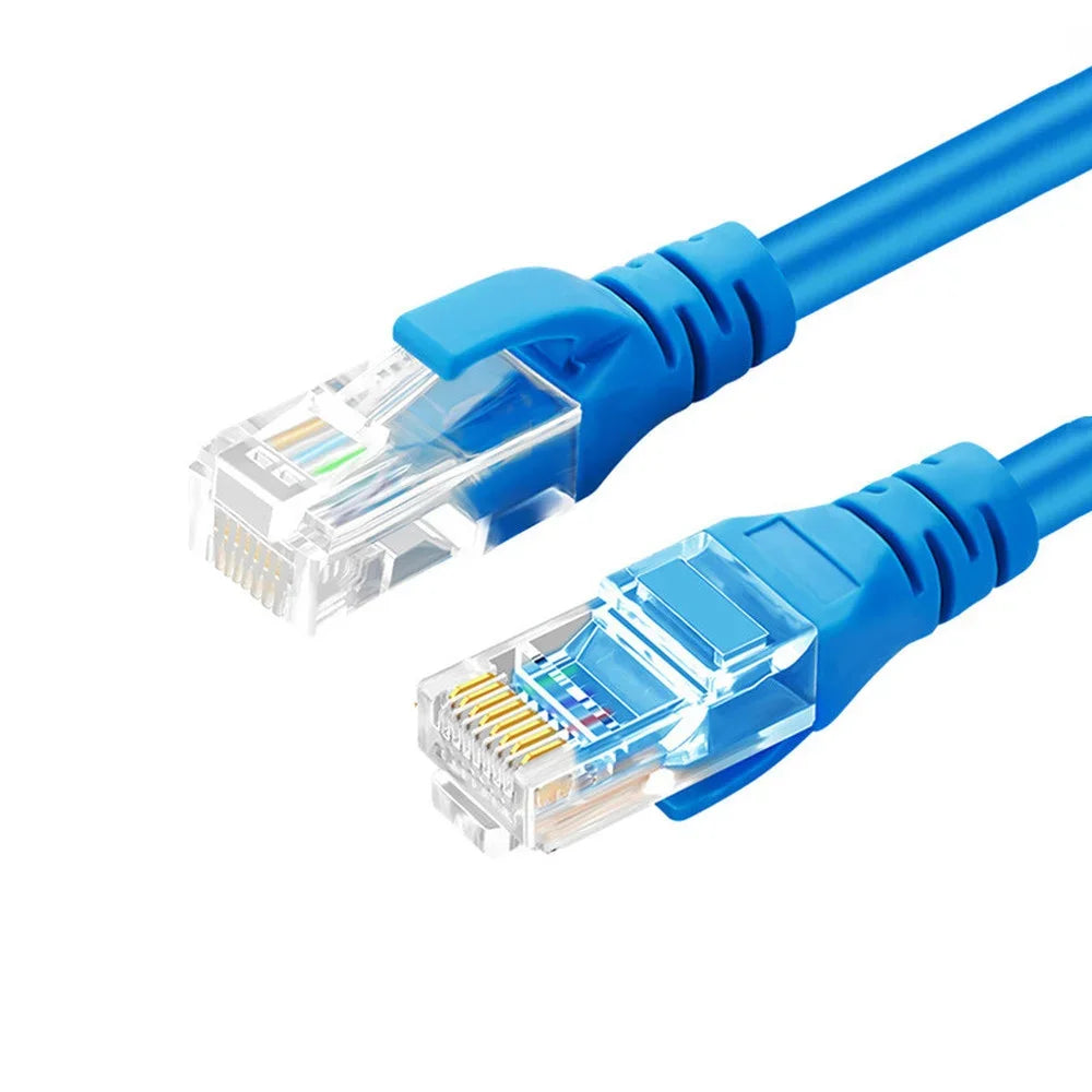 Cat 6 Ethernet Cable – High-Speed Flat Network Patch Cord (RJ45, UTP)
