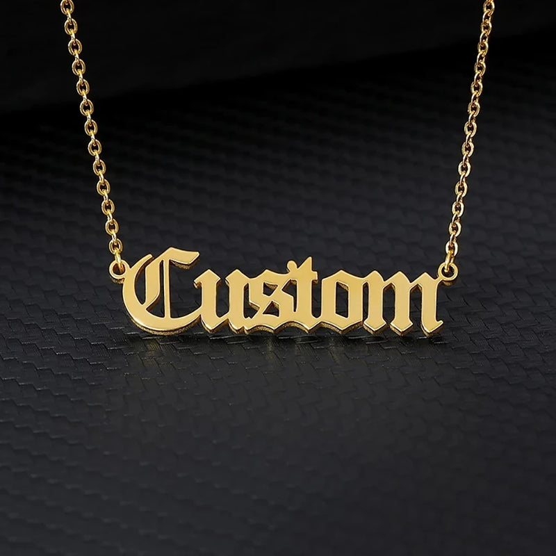 Personalized Stainless Steel Name Necklace