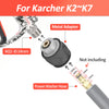 Pressure Washer Short Spray Gun with Snow Foam Lance Set