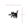 Assassin Cat Embroidered Patch – Funny Hook & Loop Badge
