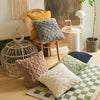 Geometric Plush Cushion Cover for Sofa & Bed