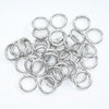 Spring-Loaded Round Carabiner Clips for Bags, Keys, and Jewelry