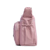 Bolso bandolera de nylon impermeable con múltiples bolsillos