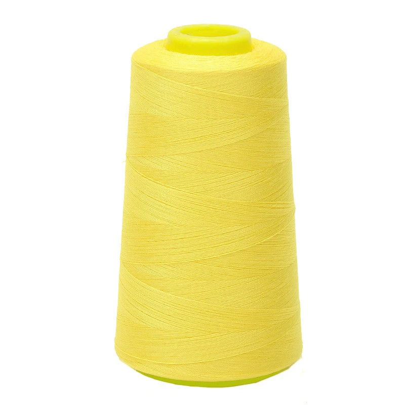 Solid Color Polyester Sewing Thread Spools (3000 Yards Each)