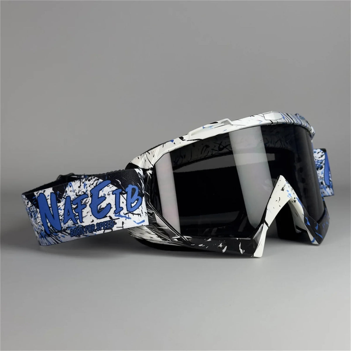 Classic Retro Motorcycle Goggles with Dual Lenses
