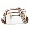Compact Square Crossbody Bag with Adjustable Strap