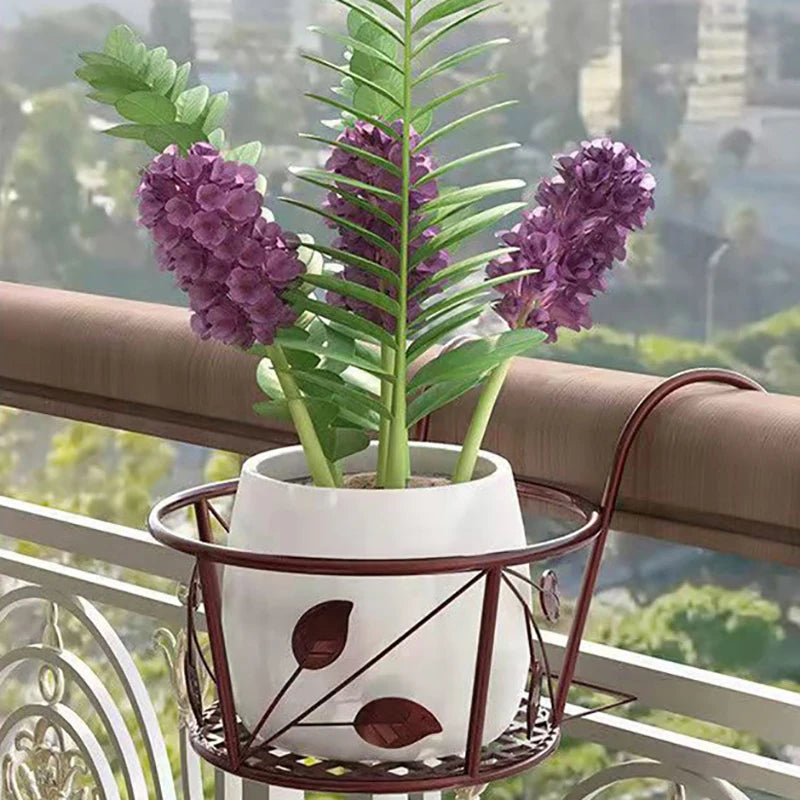 Étagère à Plantes en Fer pour Balcon