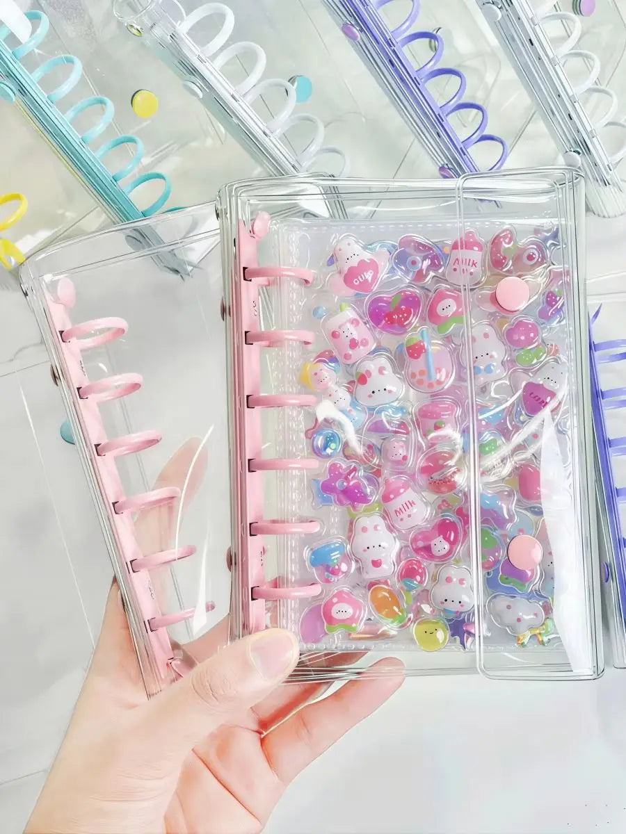 Cute Macaron Binder for Stickers, Photos, and Journaling