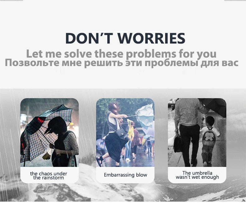 Windproof Double-Layer Fully Automatic Umbrella