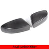 Black carbon fiber side mirror covers for Maserati Ghibli/Quattroporte cars