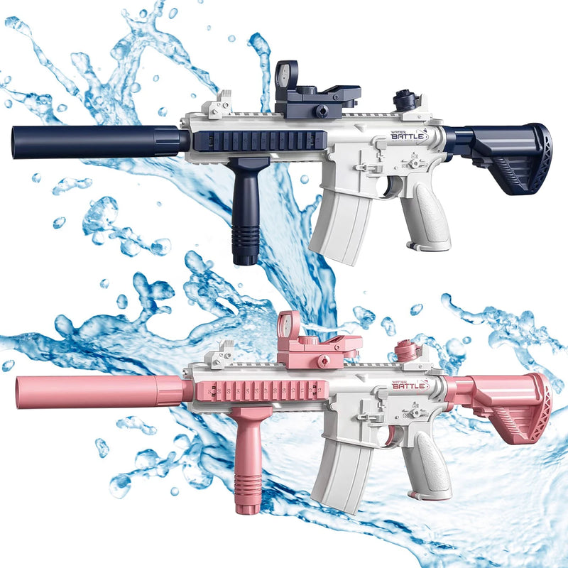 Pistola de Agua Eléctrica con Disparo Automático