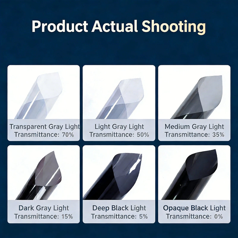 One-Way Mirror Window Film for Privacy & Heat Reduction