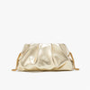 Elegant Chain Shoulder Bag with Crystal Accents