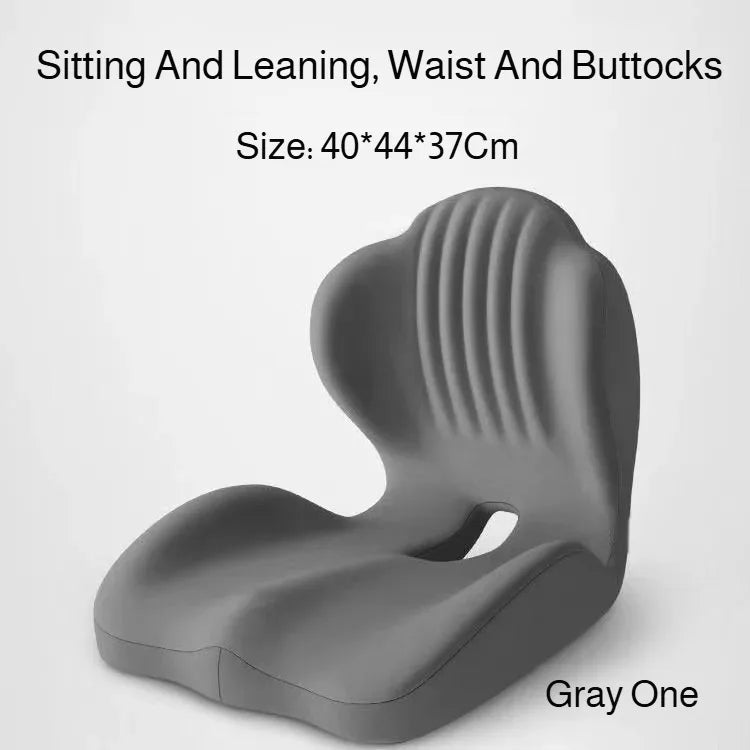 Ergonomic Shell Seat Cushion and Backrest Set