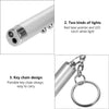 Pocket Laser Pointer & LED Flashlight Keychain