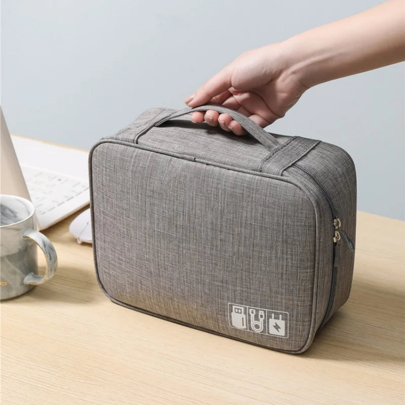 Portable Waterproof Cable Storage Pouch
