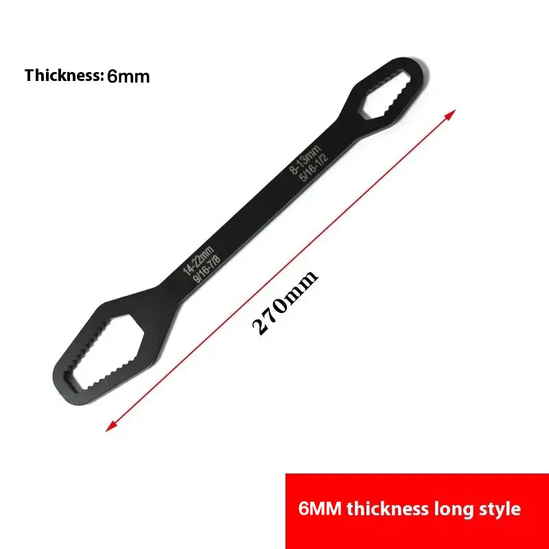 Adjustable Self-Tightening Torx Wrench 8-22mm