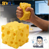 Juguete Squishy Antiestrés de Queso Crema