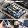 Slim Aluminum RFID Wallet with Money Clip
