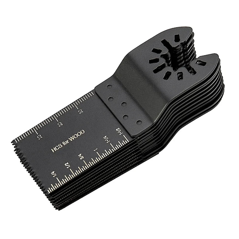 Jeu de lames universel pour outil multifonction oscillant