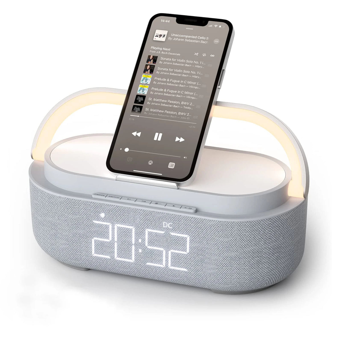Tragbare Bluetooth-Lautsprecher mit kabelloser Ladung