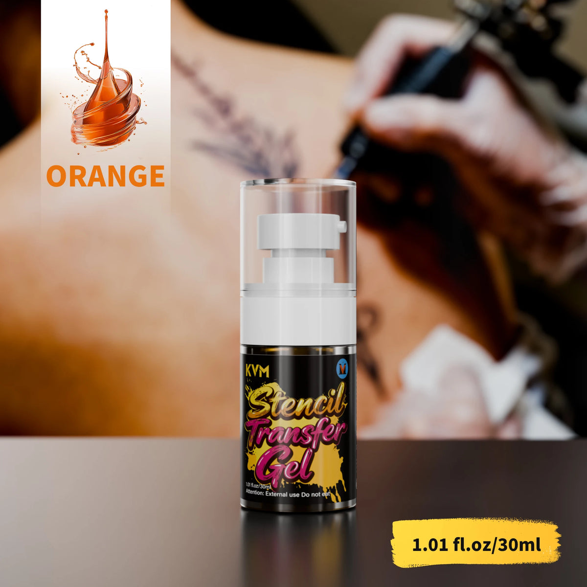 Tattoo Transfer Stencil Gel for Precise, Hygienic Outlines