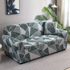 Floral Print Stretch Sofa Cover with Elastic Edge
