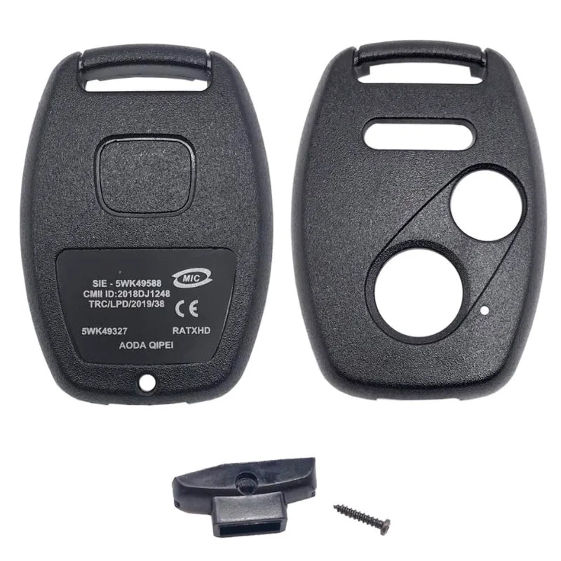 Replacement Key Fob Shell Case for Select Honda Models