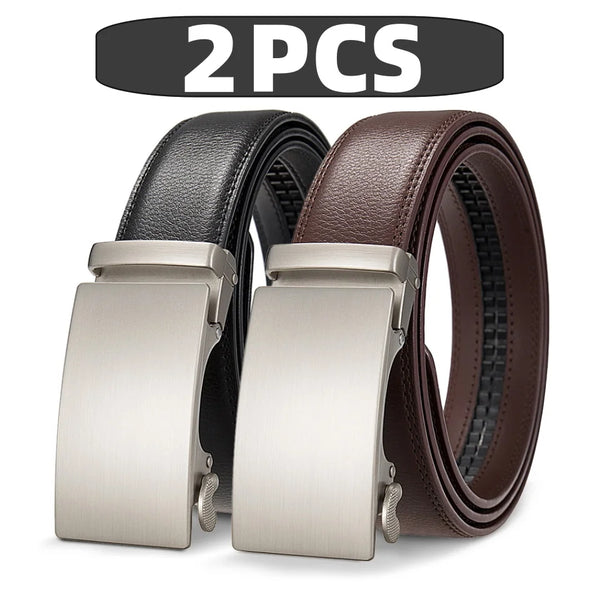 Men's Genuine Leather Ratchet Belt