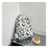 Butterfly Print Canvas Backpack for Women