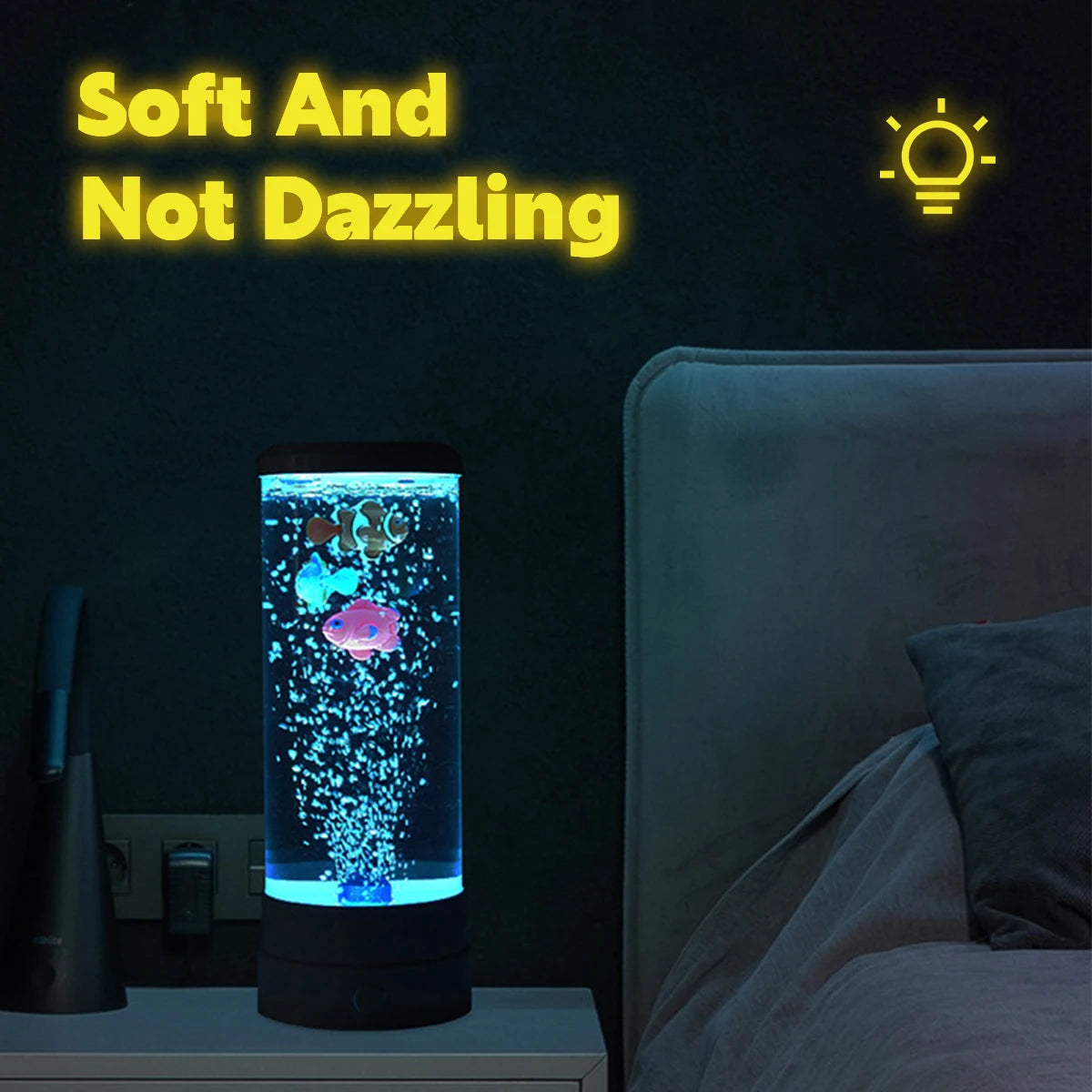 Multi-Color LED Aquarium Fish Lamp