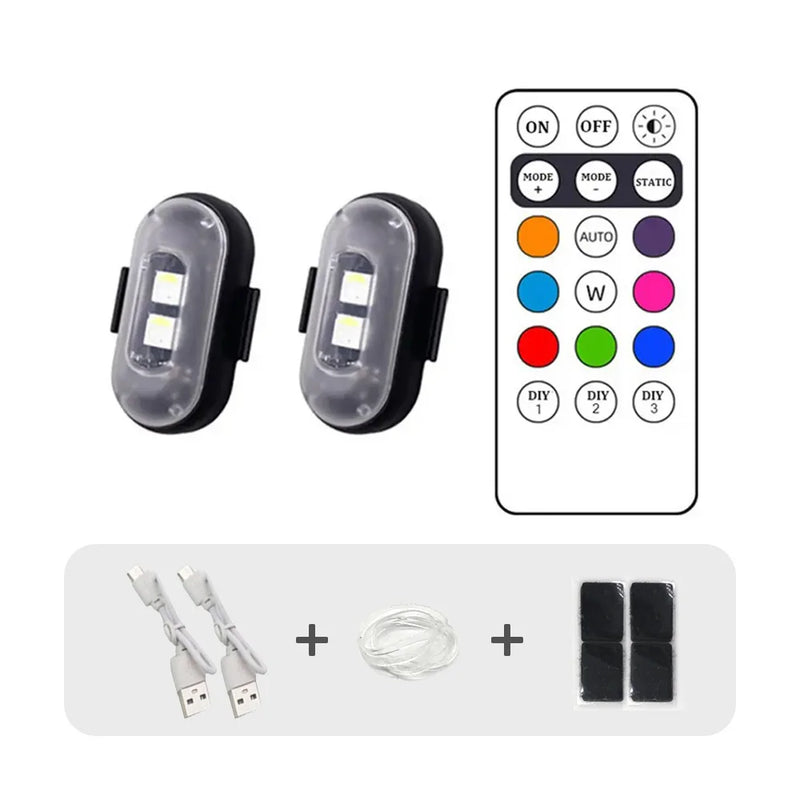 ضوء وميض LED لاسلكي عن بعد