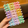 Barrettes à Nœuds Colorés