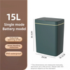 15L Touchless Sensor Trash Can with Automatic Lid