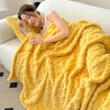 Plush Coral Fleece Blanket – Soft & Warm Throw for Bed, Sofa & Travel