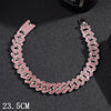 Iced-Out Cuban Link Anklet