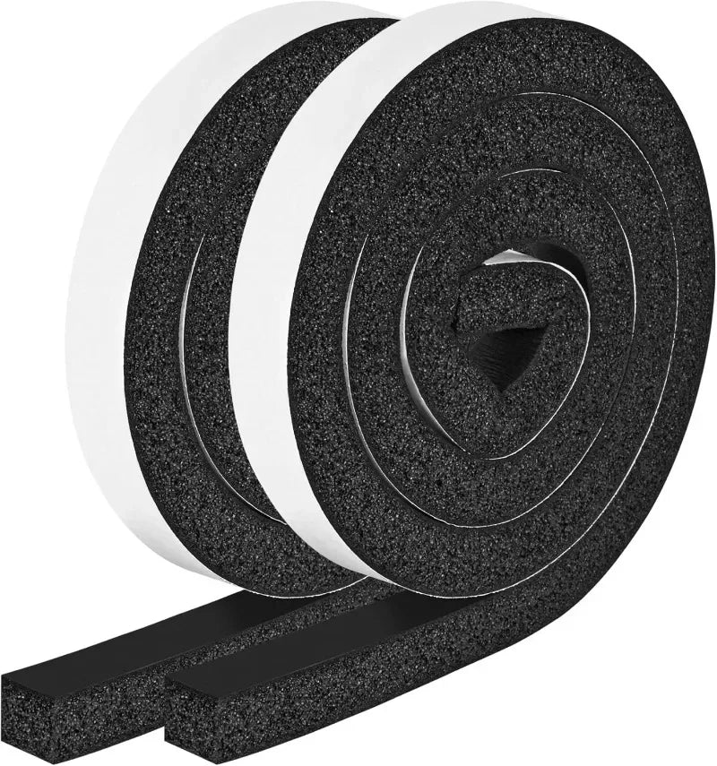 Self-Adhesive Foam Weather Stripping for Doors and Windows