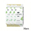 Pack of 30 disposable toilet seat covers or hygiene liners for travel