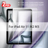 Premium Tempered Glass Screen Protector for iPad (2-Pack)
