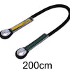 Black nylon cord loop sling with yellow and green accents, measuring 200cm.